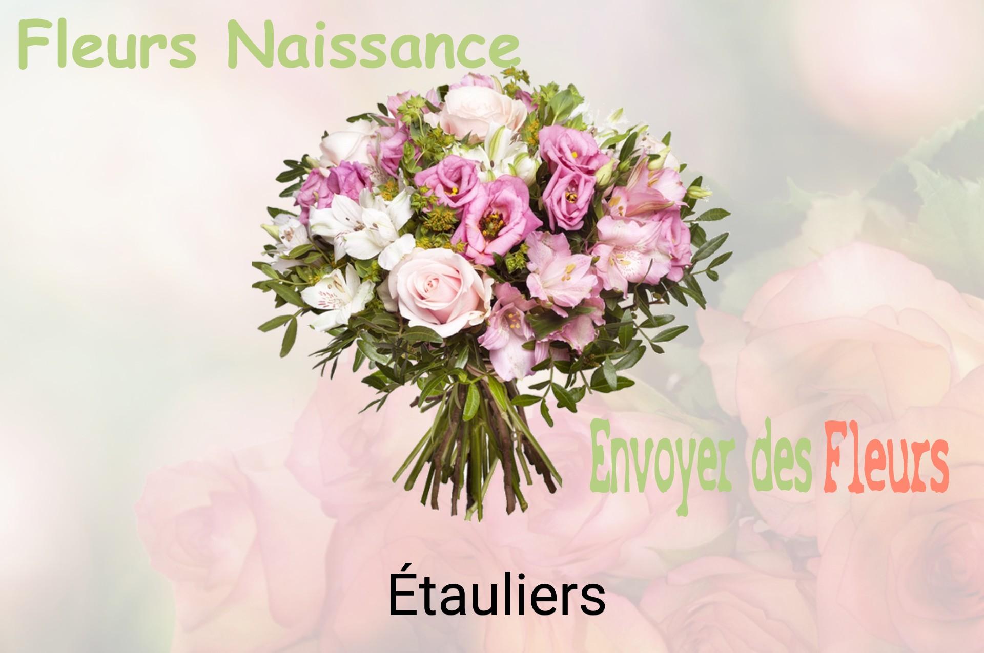 Bouquet de fleurs de naissance livré à Étauliers